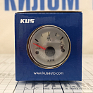 Купить Аналоговый указатель уровня топлива KUS KY10100 Ø52мм 12/24В 0-190Ом шкала E-1/2-F IP67 из белого пластика и нержавеющей стали AISI316 7ft.ru в интернет магазине Семь Футов