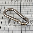 Купить Карабин GENIUS 590.08 80мм Ø8мм из нержавеющей стали AISI316 7ft.ru в интернет магазине Семь Футов