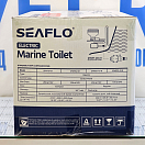 Купить Стандартный судовой унитаз с электрической прокачкой SEAFLO SFMTE1-01-R 12В 492x335x360мм чаша из белой керамики и сиденье из белого пластика 7ft.ru в интернет магазине Семь Футов