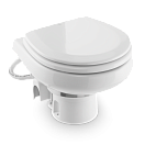 Купить Электрический туалет с мацератором и смывом пресной водой Dometic MasterFlush MF 7120 9108833972 24 В стандартная высота 7ft.ru в интернет магазине Семь Футов