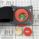 Купить Часы наручные многофункциональные Gill Stealth Timer W016 44x30мм водонепроницаемые черный/оранжевый цвет 7ft.ru в интернет магазине Семь Футов