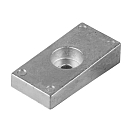 Купить Алюминиевый анод Tecnoseal 01407AL 70x35x17мм прямоугольный для двигателей Honda BF 75-225л.с. 7ft.ru в интернет магазине Семь Футов