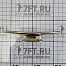 Купить Утка швартовая 120x25мм 3506кг из полированной нержавеющей стали AISI316, Osculati 40.128.12 7ft.ru в интернет магазине Семь Футов