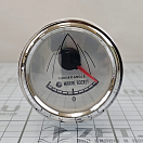 Купить Индикатор положения пера руля Marine Rocket RA00191WSMR 0-190Ом 12/24В Ø52мм белый циферблат с желтой/красной подсветкой и кольцом из нержавеющей стали 7ft.ru в интернет магазине Семь Футов