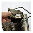 Купить Декоративная масляная лампа навигационного фонаря Nauticalia 4168 210мм красная из латуни/стали с анодированным покрытием 7ft.ru в интернет магазине Семь Футов