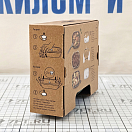 Купить Ланч-бокс Black+blum BAM-SS-S010 600мл из нержавеющей стали с оливковым силиконовым ремешком 7ft.ru в интернет магазине Семь Футов