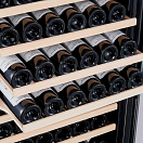 Купить Винный шкаф однозонный с демонстрационной полкой Libhof Sommelier SO-127 Silver 595х680х1397мм на 127 бутылок серебристый встраиваемый/отдельностоящий 7ft.ru в интернет магазине Семь Футов