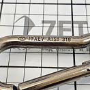 Купить Карабин GENIUS 590.08 80мм Ø8мм из нержавеющей стали AISI316 7ft.ru в интернет магазине Семь Футов