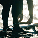 Купить Лиш страховочный для SUP-досок Ocean & earth Premium One-XT lp60xt-coral-6´0´´ 1850x7мм ремешок 38мм с мягкой подкладкой красный 7ft.ru в интернет магазине Семь Футов