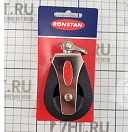 Купить Блок одношкивный Ronstan серия 40 ВВ RF40100 40мм 350-1000кг для троса 10мм шарикоподшипниковый с вертлюгом и скобой серебристый/черный 7ft.ru в интернет магазине Семь Футов