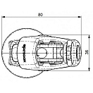 Купить Стопор кулачковый одинарный Spinlock PXR0206/SW для тросов Ø2-6мм до 140кг с поворотным основанием 360° 7ft.ru в интернет магазине Семь Футов