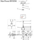 Купить Опора двигателя Max Power 633740 для ПУ CT300/HYD300 7ft.ru в интернет магазине Семь Футов