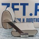 Купить Складное судовое кресло Vetus V-quipment Ferry CHTBSW 570 x 460 x 420 мм белое с синими швами поставляется без стойки 7ft.ru в интернет магазине Семь Футов