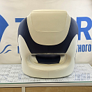 Купить Судовое кресло с болстером Delux Sport Marine Rocket MR18004 620x520x400мм без стойки обивка из бело-синего винила 7ft.ru в интернет магазине Семь Футов