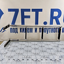 Купить Трап телескопический складной 370/889х300мм из нержавеющей стали AISI316 с 3 ступенями из чёрного пластика, Osculati 49.541.53 7ft.ru в интернет магазине Семь Футов