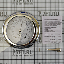 Купить Станция погоды Termometros ANVI 32.0470 Ø150/120мм 45мм барометр/термометр/гигрометр из полированной хромированной латуни 7ft.ru в интернет магазине Семь Футов