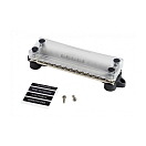 Купить Колодка распределительная Yih Sean BF422C12P 24 контакта 178х46х36мм до 48В до 100А одноуровневая двойная электромонтажная с защитной крышкой 7ft.ru в интернет магазине Семь Футов