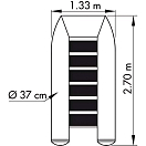 Купить Надувная лодка из ПВХ Plastimo Fish P270SF 61226 6л.с. 2,7м 350кг для рыбалки зеленая 7ft.ru в интернет магазине Семь Футов