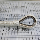 Купить Якорный трос с коушем Santong Rope STALW05 Ø12мм 45м 2100кг из белого полиэстера 18-прядного плетения 7ft.ru в интернет магазине Семь Футов