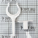 Купить Уключина с подуключиной из белого полиамида 53 x 15 мм, Osculati 34.432.00 7ft.ru в интернет магазине Семь Футов