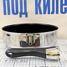 Купить Набор компактно складываемых кастрюль Popote Magma из нержавеющей стали с антипригарным покрытием, Osculati 48.700.02 7ft.ru в интернет магазине Семь Футов