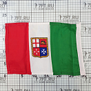 Купить Флаг Италии с гербом Торгового Флота из легкого полиэфира 20 х 30 см, Osculati 35.459.01 7ft.ru в интернет магазине Семь Футов