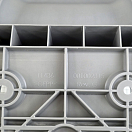 Купить Откидное сиденье ATTWOOD Centric II эргономичной формы 546х483х600мм без обивки, Osculati 48.408.10 7ft.ru в интернет магазине Семь Футов