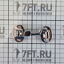 Купить Крючок прочный дверной из хромированной латуни 15711076 75 мм 7ft.ru в интернет магазине Семь Футов