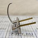 Купить Пара дверных ручек Contemporary 118,5х57мм из нержавеющей стали AISI316 правая для замков Yale для дверей толщиной 16-38мм, Osculati 38.129.57 7ft.ru в интернет магазине Семь Футов