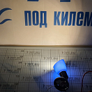 Купить Бра светодиодное Batsystem Frilight Opal 9460cbla 8 - 30 В 1,2 Вт хромированный корпус синий абажур 7ft.ru в интернет магазине Семь Футов