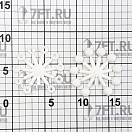 Купить Колпачок декоративный из белого нейлона 6369C для головок 3 - 4 мм 7ft.ru в интернет магазине Семь Футов