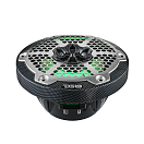 Купить Динамики двухполосные DS18 CF-65M Ø165мм 45Гц—23кГц 100-300Вт 4Ом IP65 светодиодная RGB-подсветка глянцевые из углеродного волокна чёрного цвета 7ft.ru в интернет магазине Семь Футов