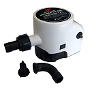 Купить Автоматическая трюмная помпа Johnson Pump Ultima Bilge 1000 GPH 32-47260-003 12В 3,2А 64 л/мин 124х82х105мм для откачивания дренажных вод из белого пластика 7ft.ru в интернет магазине Семь Футов