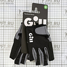 Купить Перчатки спортивные Gill Deckhand 7043M с открытыми пальцами размер M черные из нейлона/полиуретана 7ft.ru в интернет магазине Семь Футов