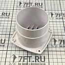 Купить Вентиляционная решётка с фланцем Talamex 78337093 92х92мм из белого АБС-пластика 7ft.ru в интернет магазине Семь Футов