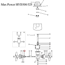 Купить Базовая шестерня Max Power 310416 для ПУ CT300/325/HYD300/325 7ft.ru в интернет магазине Семь Футов