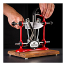 Купить Станок для заточки ножей Warthog Sharpeners 580092 V-Sharp A4 ELITE подставка 200x150мм 4 угла заточки 15°-20°-25°-30° стержни 325 грит корпус из красного окрашенного металла 7ft.ru в интернет магазине Семь Футов
