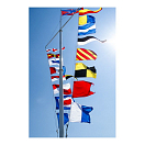 Купить Комплект флагов МСС из 40 штук Nauticalia 6159 20-30х13см 15м из полиэстера 7ft.ru в интернет магазине Семь Футов