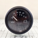 Купить Аналоговый вольтметр VDO Veratron ViewLine A2C59512458 Ø52мм 12/24В шкала 18-32В чёрного цвета 7ft.ru в интернет магазине Семь Футов