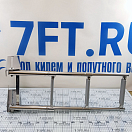 Купить Трап телескопический выдвижной Poseidon 040105GT 720x272мм из зеркально-полированной нержавеющей стали AISI304 с 3-мя ступенями из серого пластика 7ft.ru в интернет магазине Семь Футов