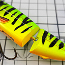 Купить Воблер SPRO Iris Underdog Jointed 100 4867-1821 100мм 26гр крючок №2 глубина погружения 0,8м цвет Firetiger 7ft.ru в интернет магазине Семь Футов