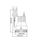 Купить Насос осушительный для откачки воды TMC 03305 12 В 4 А 63 л / мин 7ft.ru в интернет магазине Семь Футов