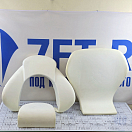 Купить Откидное сиденье ATTWOOD Centric II эргономичной формы 546х483х600мм без обивки, Osculati 48.408.10 7ft.ru в интернет магазине Семь Футов