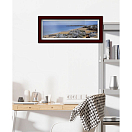 Купить Постер Киберон-Пляж Порт-Бара "Quiberon-Plage de Port-Bara" Гийома Плиссона Art Boat/OE 339.02.443M 33x95см в коричневой рамке 7ft.ru в интернет магазине Семь Футов