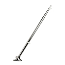 Купить Флагшток из нержавеющей стали конусный 400мм Ø14мм с основанием из пластика, Osculati 35.390.00 7ft.ru в интернет магазине Семь Футов