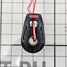 Купить Блок одношкивный Ronstan Orbit Blocks™ серия 20 RF25109 Ø20мм 250/550кг для троса Ø6мм ультралёгкий из чёрного нейлона с обушком и крепёжной головкой 7ft.ru в интернет магазине Семь Футов