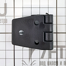 Купить Петля асимметричная Easterner C12800 57х55мм из чёрного пластика 7ft.ru в интернет магазине Семь Футов