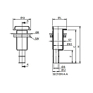 Купить Фитинг Vetus THRH25L Ø68x142x129мм резьба G 1"1/4 (31,75мм) проходной с L-образным фланцем из Delrin для шлангов Ø18,5мм 7ft.ru в интернет магазине Семь Футов