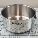 Купить Набор компактно складываемых кастрюль Magma Popote из нержавеющей стали, Osculati 48.700.01 7ft.ru в интернет магазине Семь Футов