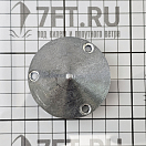 Купить Цинковый анод Tecnoseal Max Prop 00487 Ø60x40мм с 3 отверстиями для гребного винта 7ft.ru в интернет магазине Семь Футов